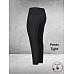PLUS BASICS Broek Pants Tight Zwart